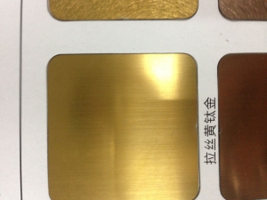 阿坝拉丝黄钛金镀膜